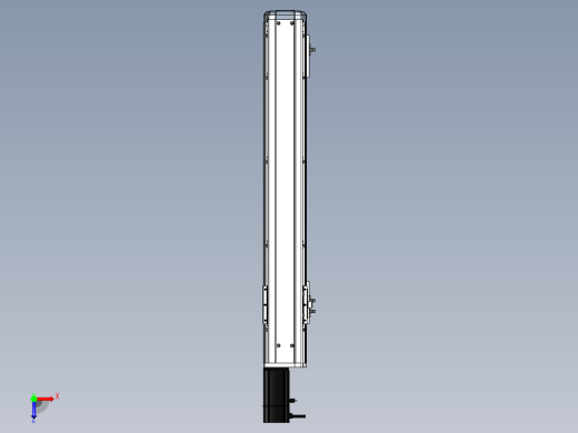 Toyo东佑达直线模组-ETH10-600-BC-200W+煞車俯视缩略图