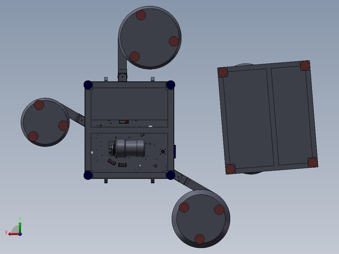 洗发水盖子组装机(STEP)后视图
