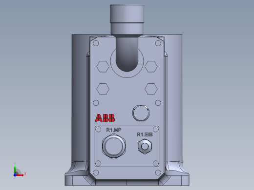 ABB全系列机器人3-3D模型 (15)前视缩略图