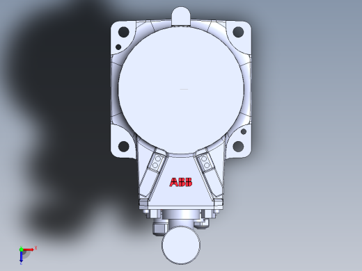 ABB全系列机器人3-3D模型 (15)俯视缩略图