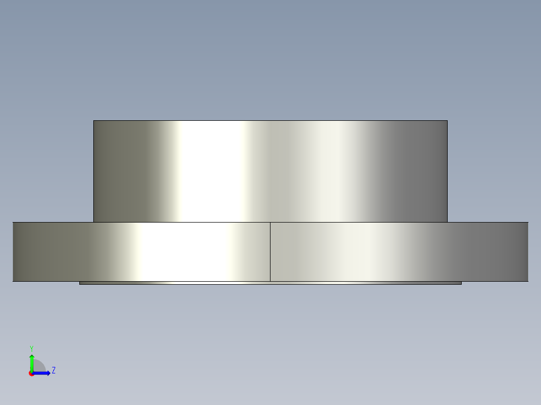 船舶管路系统SeaCor_Flange Vanstone_SOC_37J154060_6in左视图