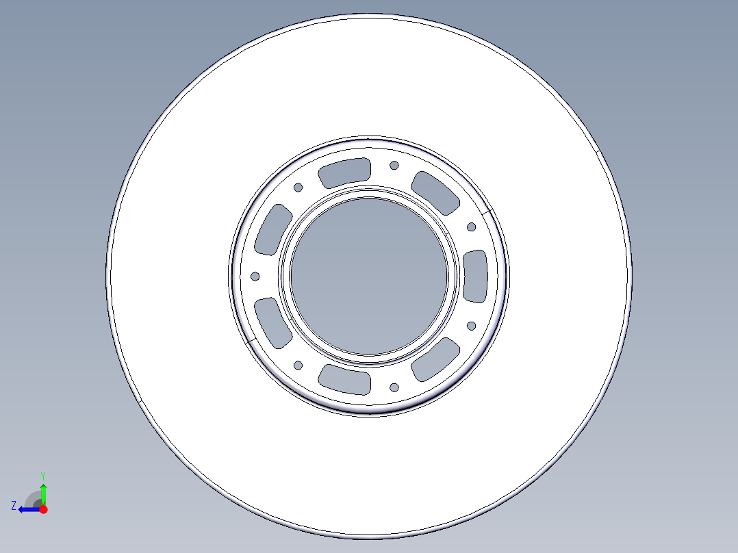双质量飞轮零部件有限元分析-长弧形弹簧==451321==40右视图