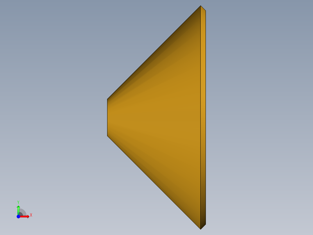 扩口式工业通用硬管接头Copper Flare Gasket 2GF-12前视图