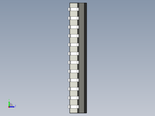 元器件3D封装SOIC24X47左视缩略图
