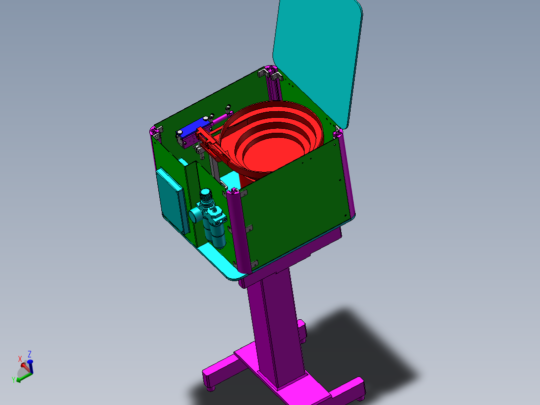 振动盘螺丝进给