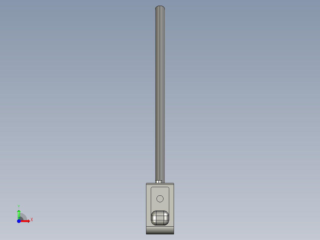 基恩士PZ-V11_31_kc图纸模型前视图