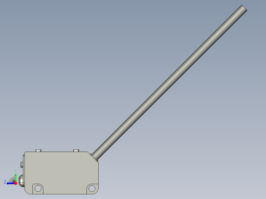 基恩士PZ-V11_31_kc图纸模型右视缩略图