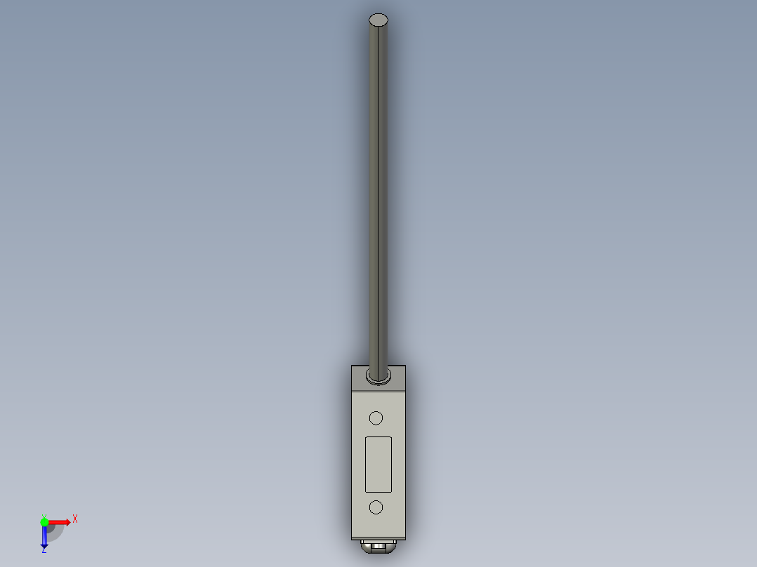 基恩士PZ-V11_31_kc图纸模型俯视图