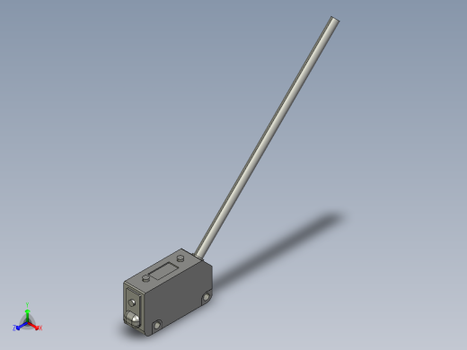 基恩士PZ-V11_31_kc图纸模型正等轴测缩略图