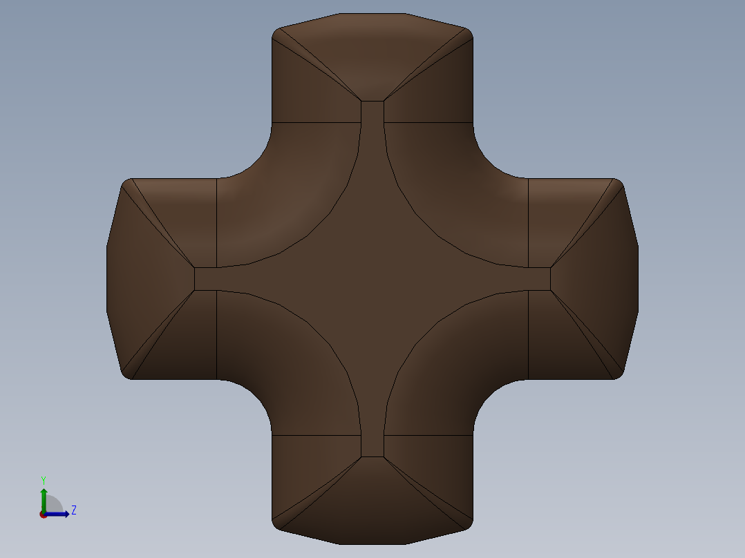 乐高机械组车桥-3707 OldBrown Technic Axle 8左视图