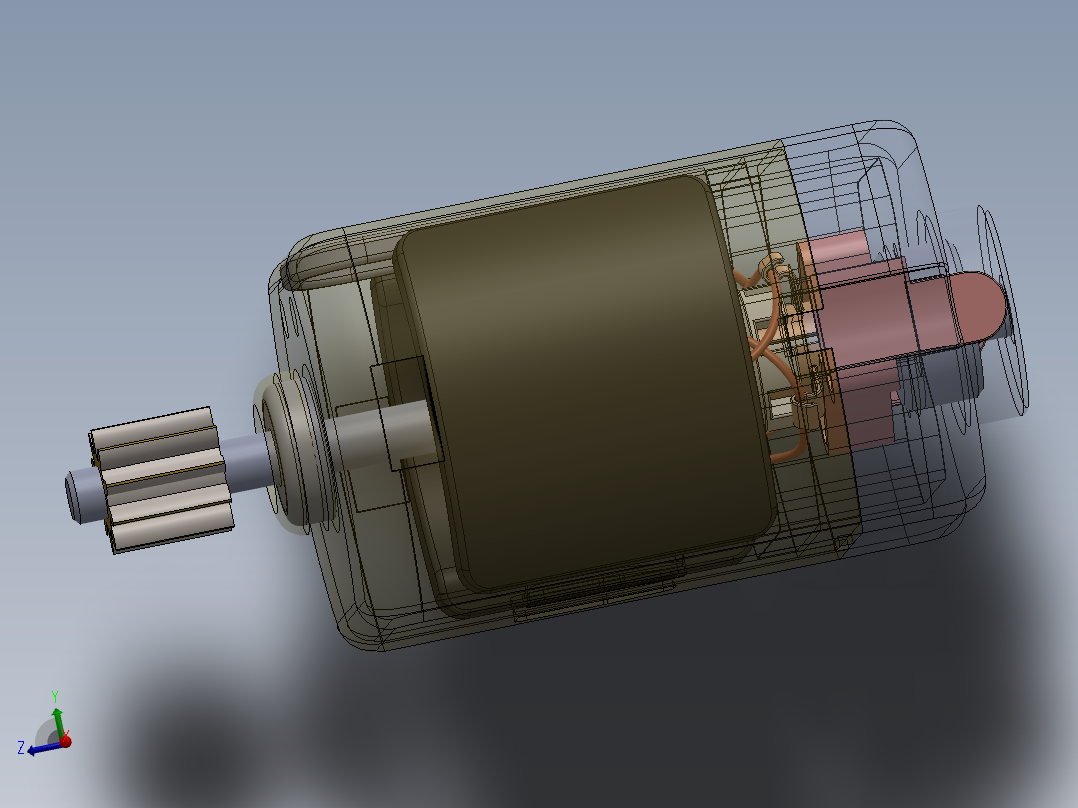 有刷直流电动机