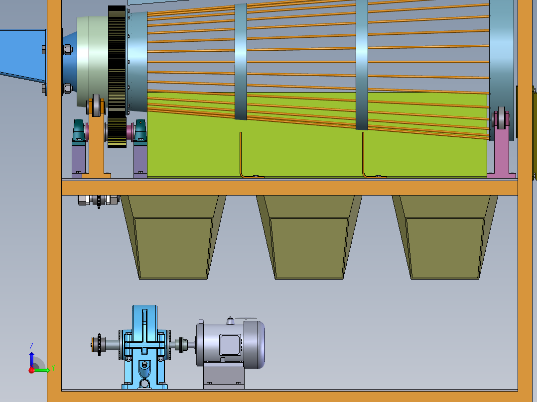 分拣机3D 装配图 部分零件图
