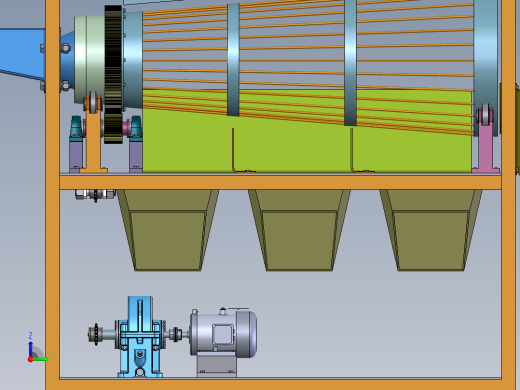分拣机3D 装配图 部分零件图