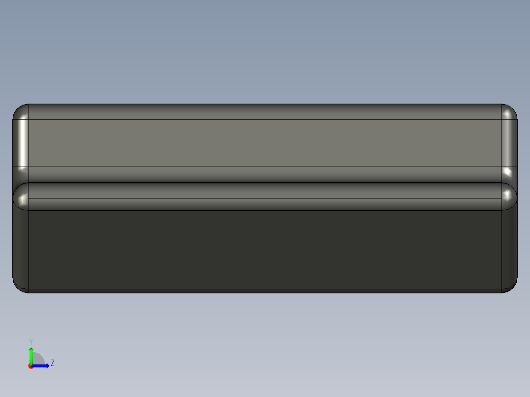 2020 T 型槽螺母套件左视图