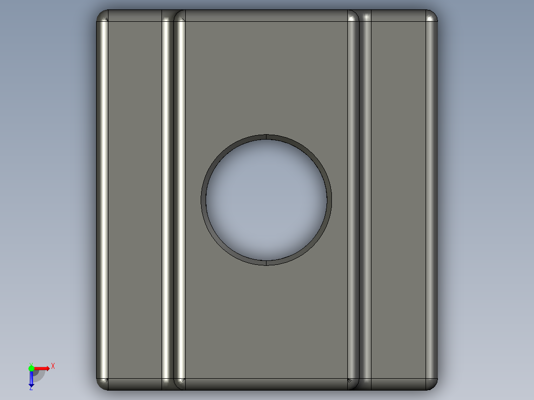 2020 T 型槽螺母套件俯视图