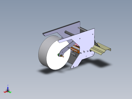 焗油纸包机上浆