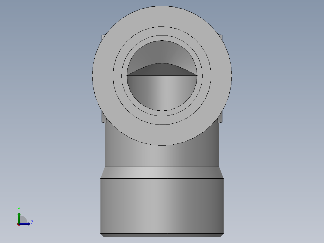 法兰接头、1DFS9-42-16左视图