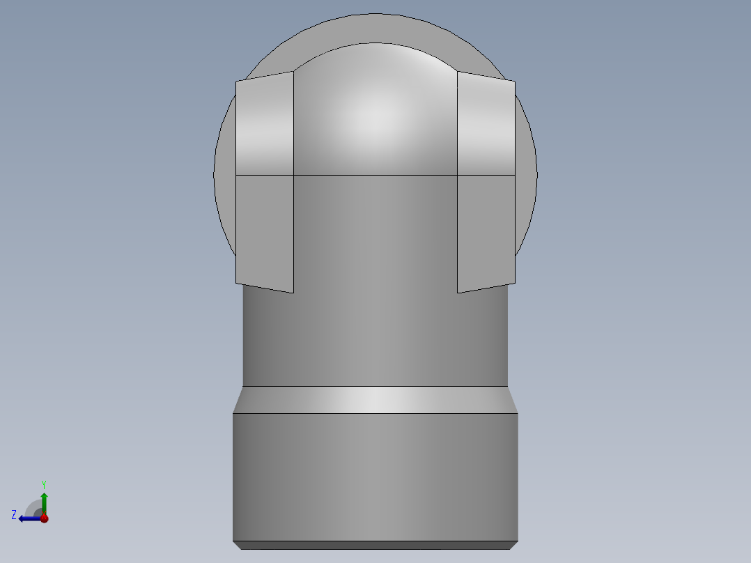 法兰接头、1DFS9-42-16右视图