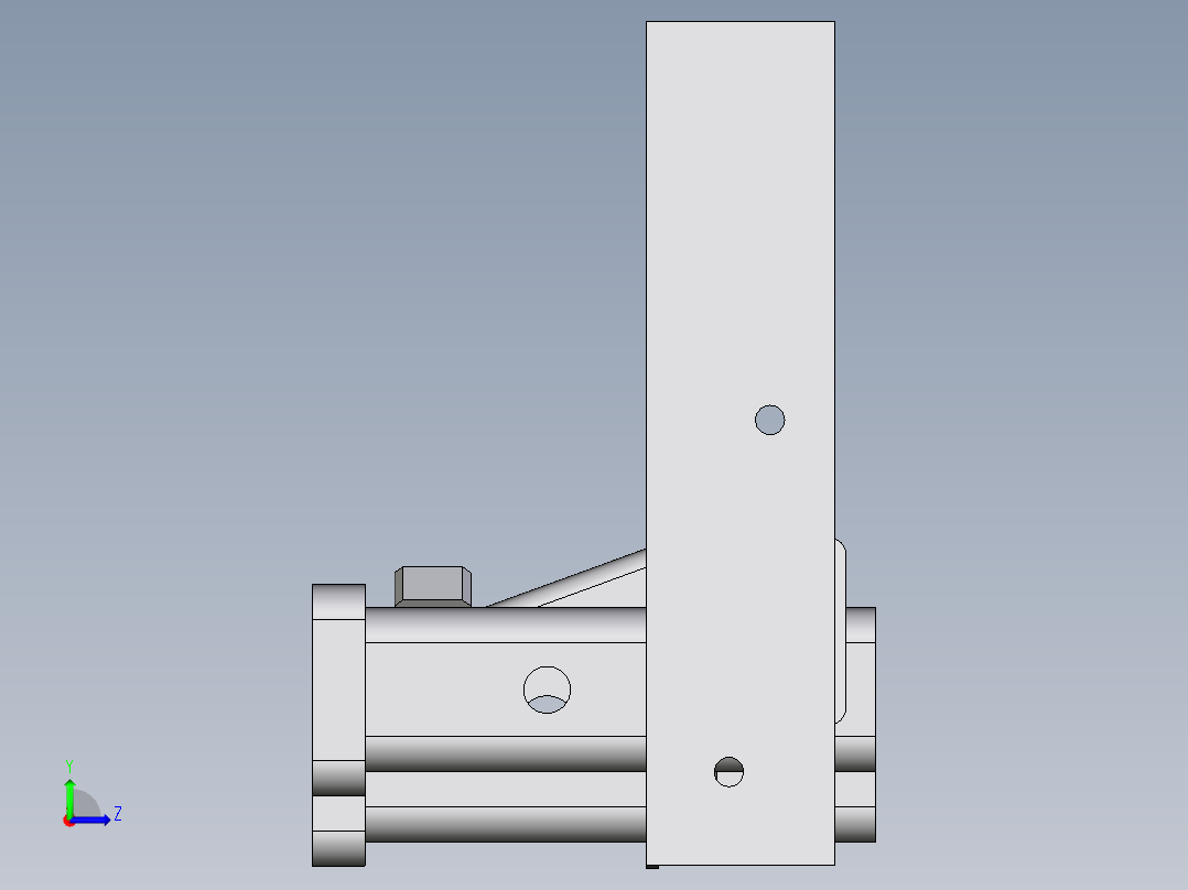 A2004476-90-97 Miata 车顶行李架左视图