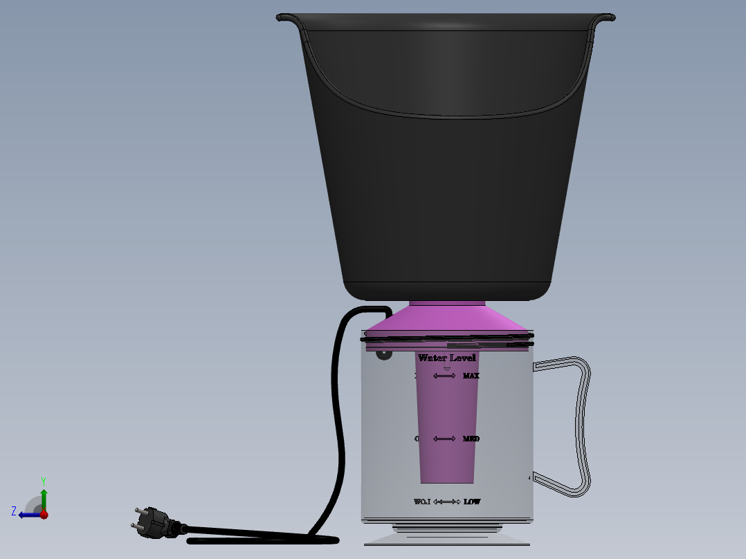 A2004443-面部蒸脸器右视图