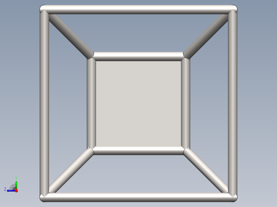 超立方体右视图