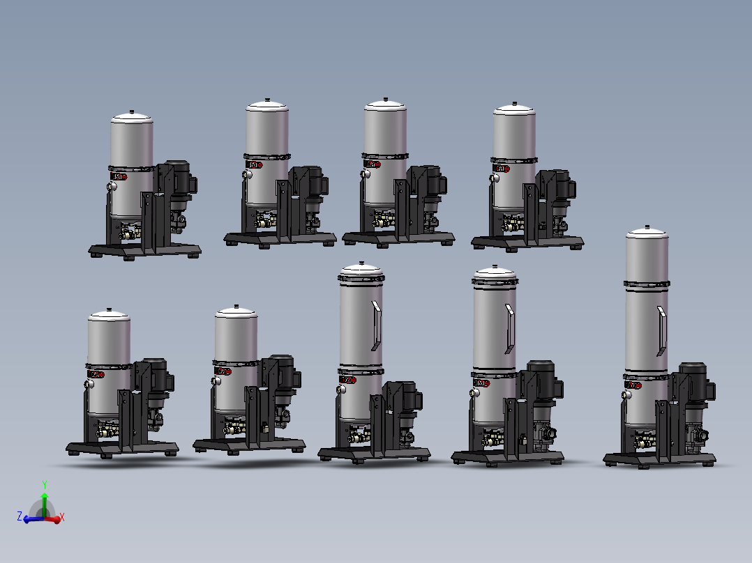 9款OLF-15_液压站模型
