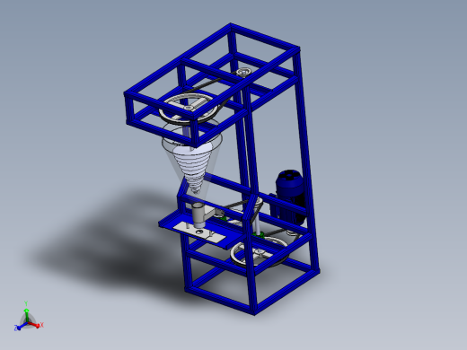 喷绘机设计主视缩略图