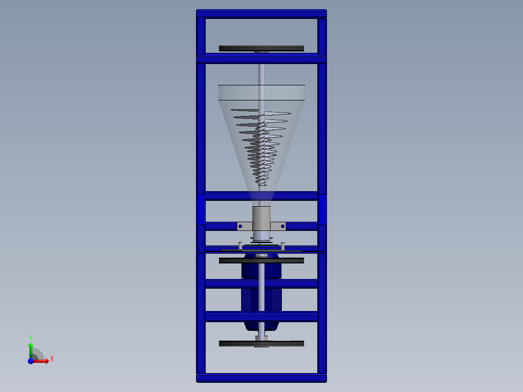 喷绘机设计前视图