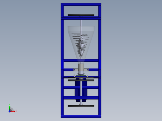 喷绘机设计前视缩略图