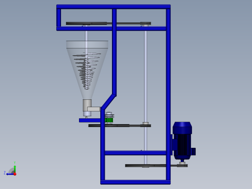 喷绘机设计右视缩略图