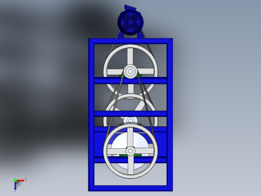 喷绘机设计俯视缩略图