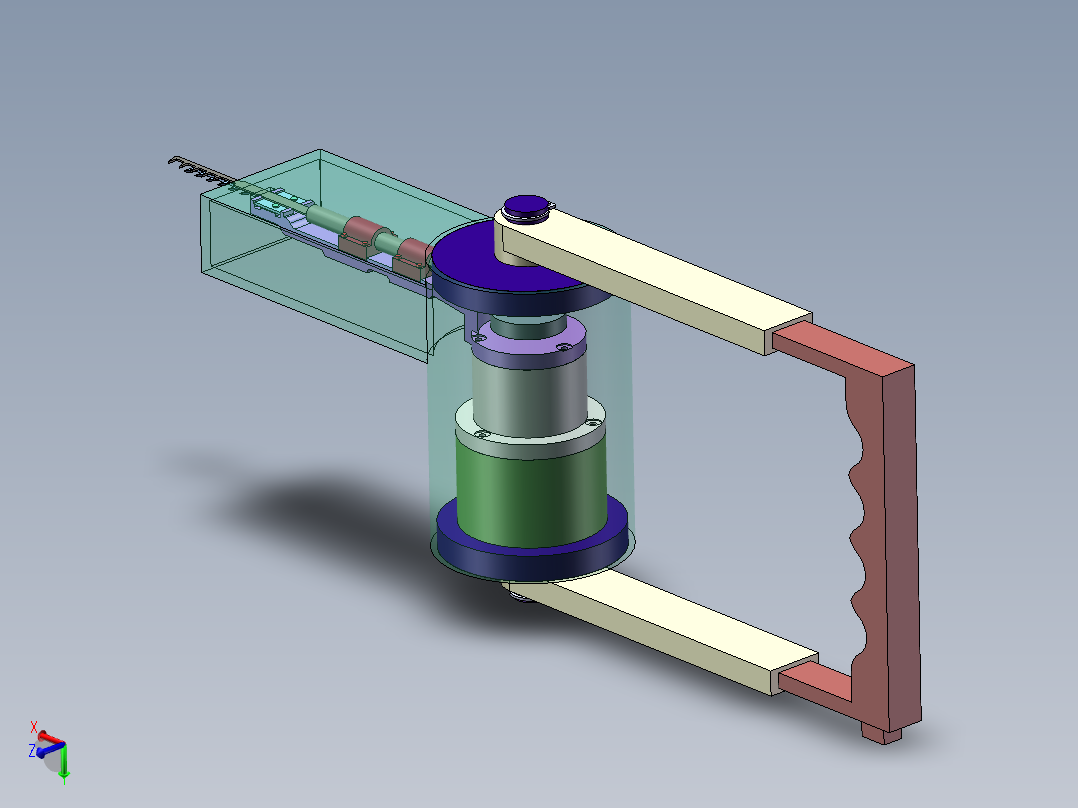 35花椒采摘机机械结构设计SW21版三维模型说明书CAD图纸资料C20335