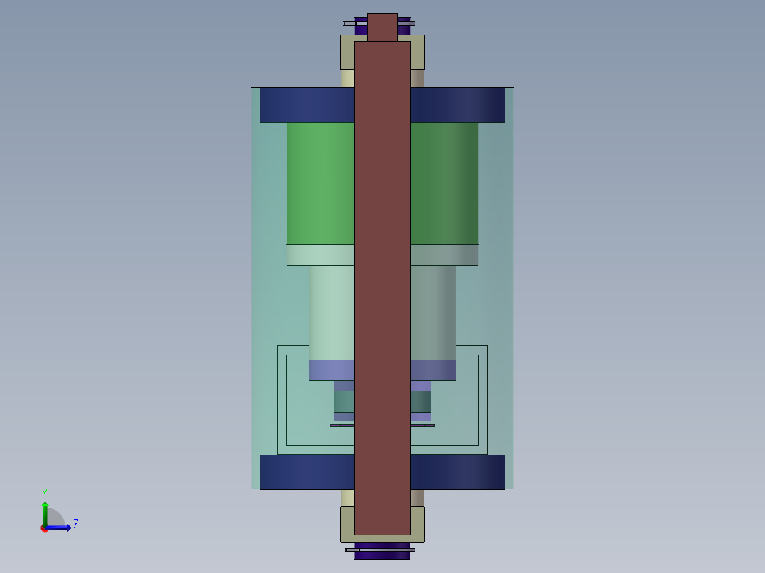 35花椒采摘机机械结构设计SW21版三维模型说明书CAD图纸资料C20335左视图