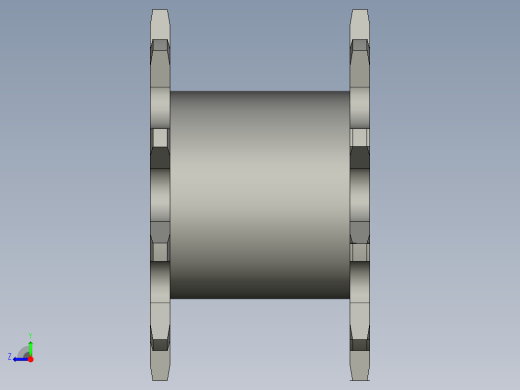 LXYC-BOSSC208A-10-D20从动轮右视缩略图