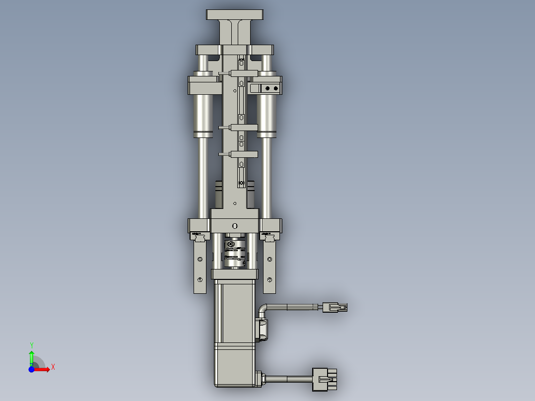 newF01AE00021-A500电机组件--D前视图