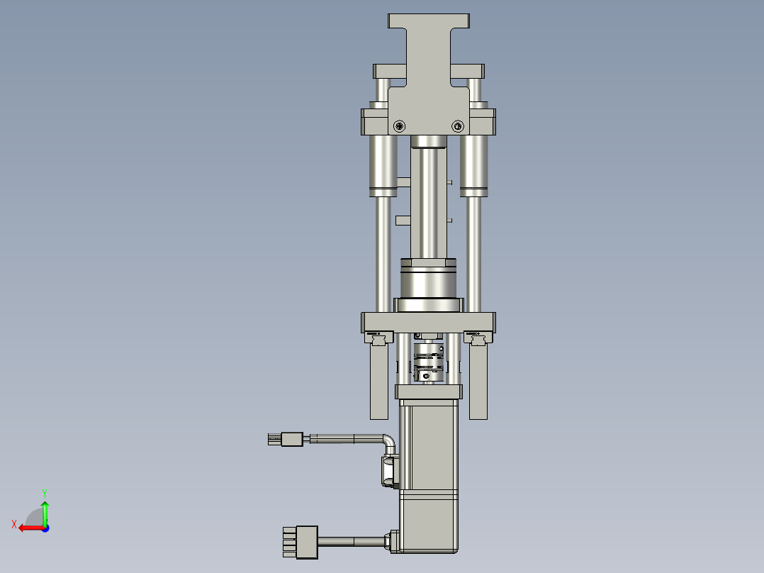 newF01AE00021-A500电机组件--D后视图