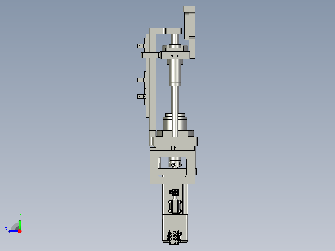 newF01AE00021-A500电机组件--D右视图