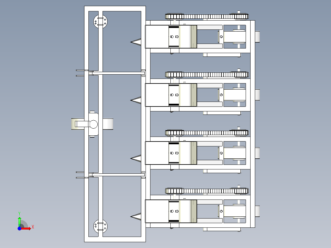 小型小麦播种机的设计--1664209-250前视图