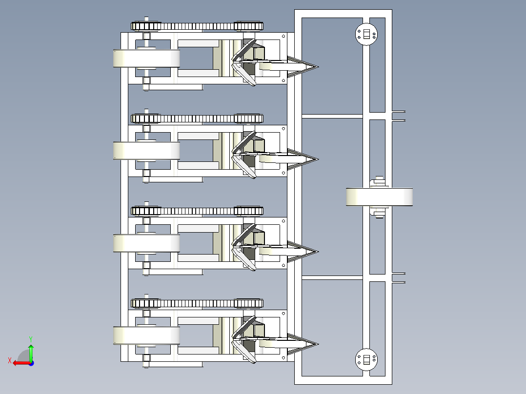 小型小麦播种机的设计--1664209-250后视图