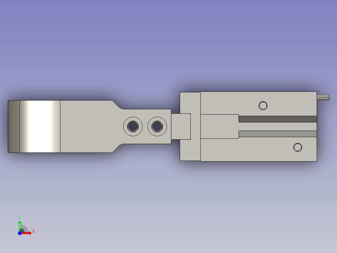 更换夹爪00333前视图