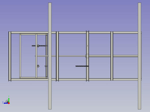 升降货梯的导轨驱动装置右视缩略图