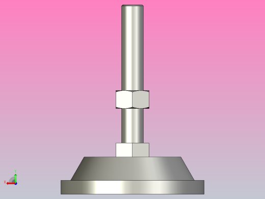 配橡胶垫简易型地脚@AJE AJES后视缩略图