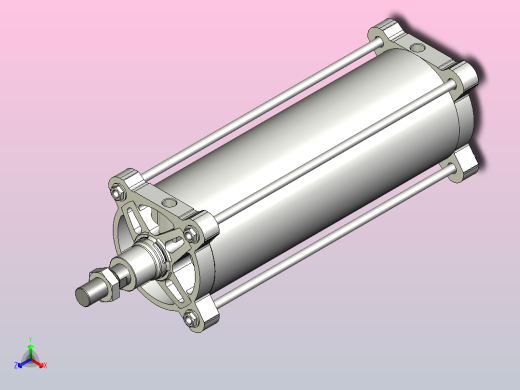 FESTO气缸DSBG-200-500-P-N3---_0_正等轴测缩略图