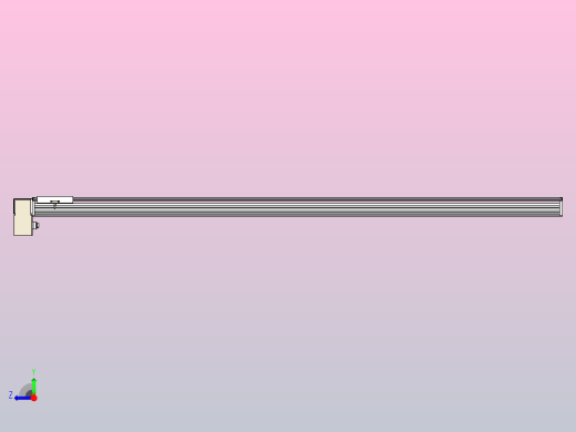 皮带直线轴半封闭可选导轨TPA-HNB-220D-176-L3000-RP-Y-P1K-N3右视缩略图