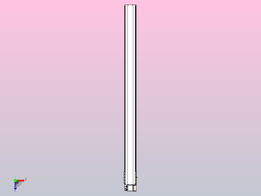 皮带直线轴半封闭可选导轨TPA-HNB-220D-176-L3000-RP-Y-P1K-N3俯视缩略图