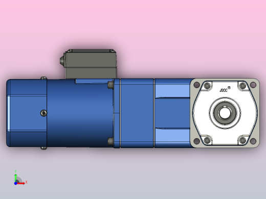 YB电磁制动电机40yb02-1800前视缩略图