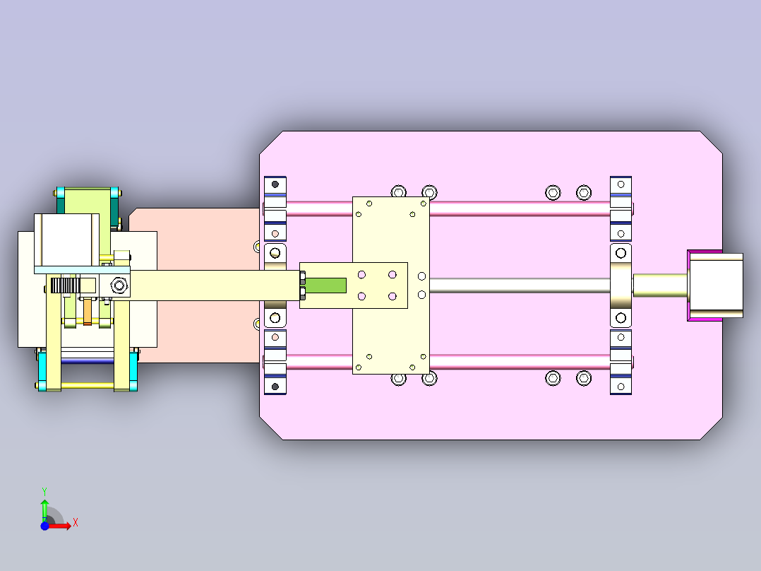 搬运整理机器人前视图