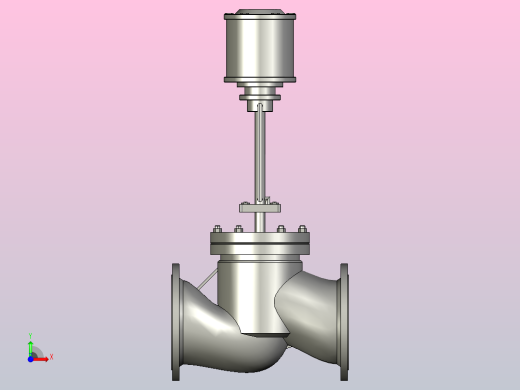 J641H气动截止阀[300]前视缩略图