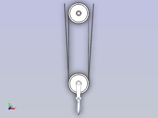 起重机吊钩前视缩略图