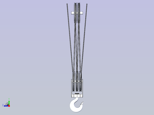 起重机吊钩右视缩略图